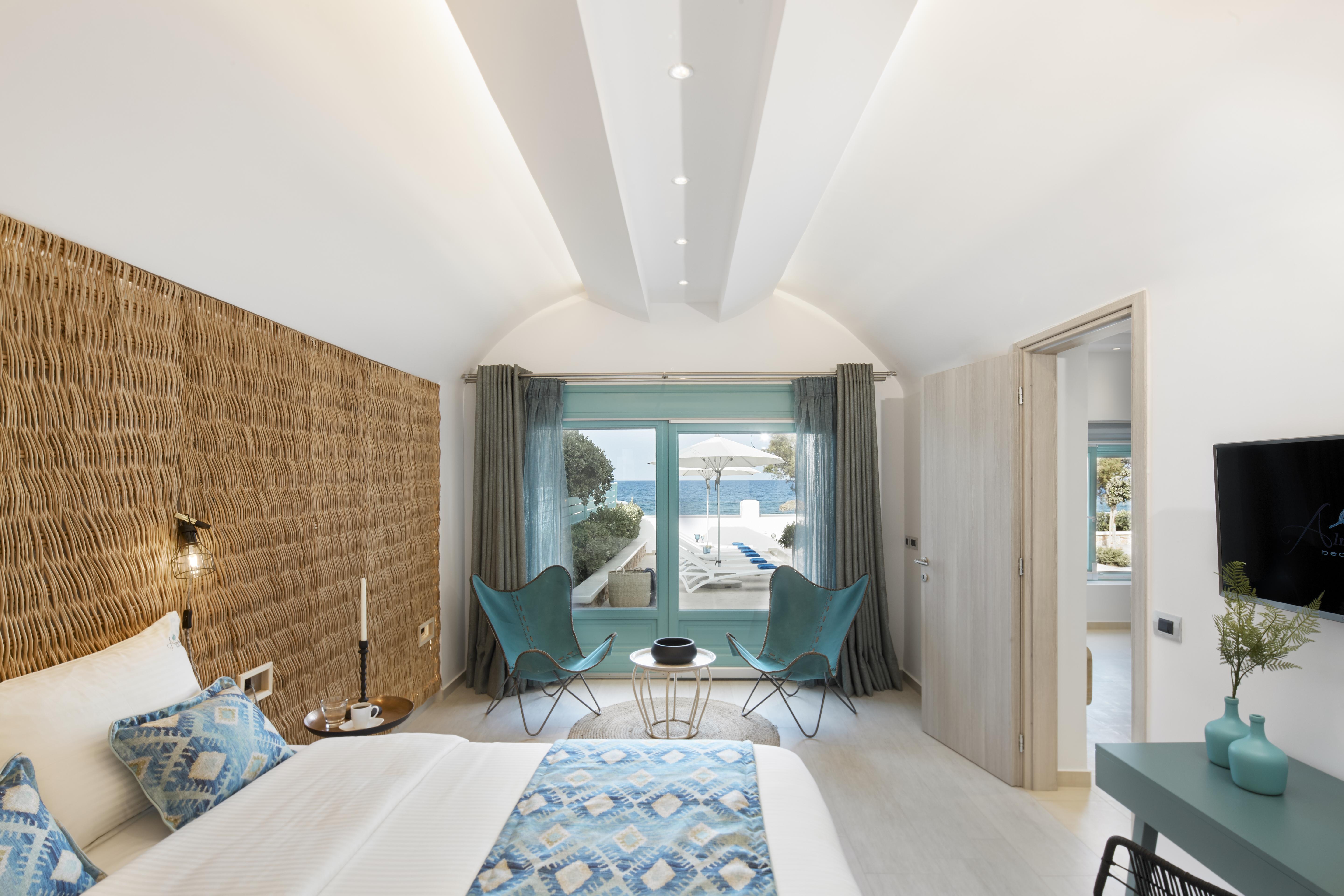 Almyriki Beach Villa Monolithos Eksteriør bilde