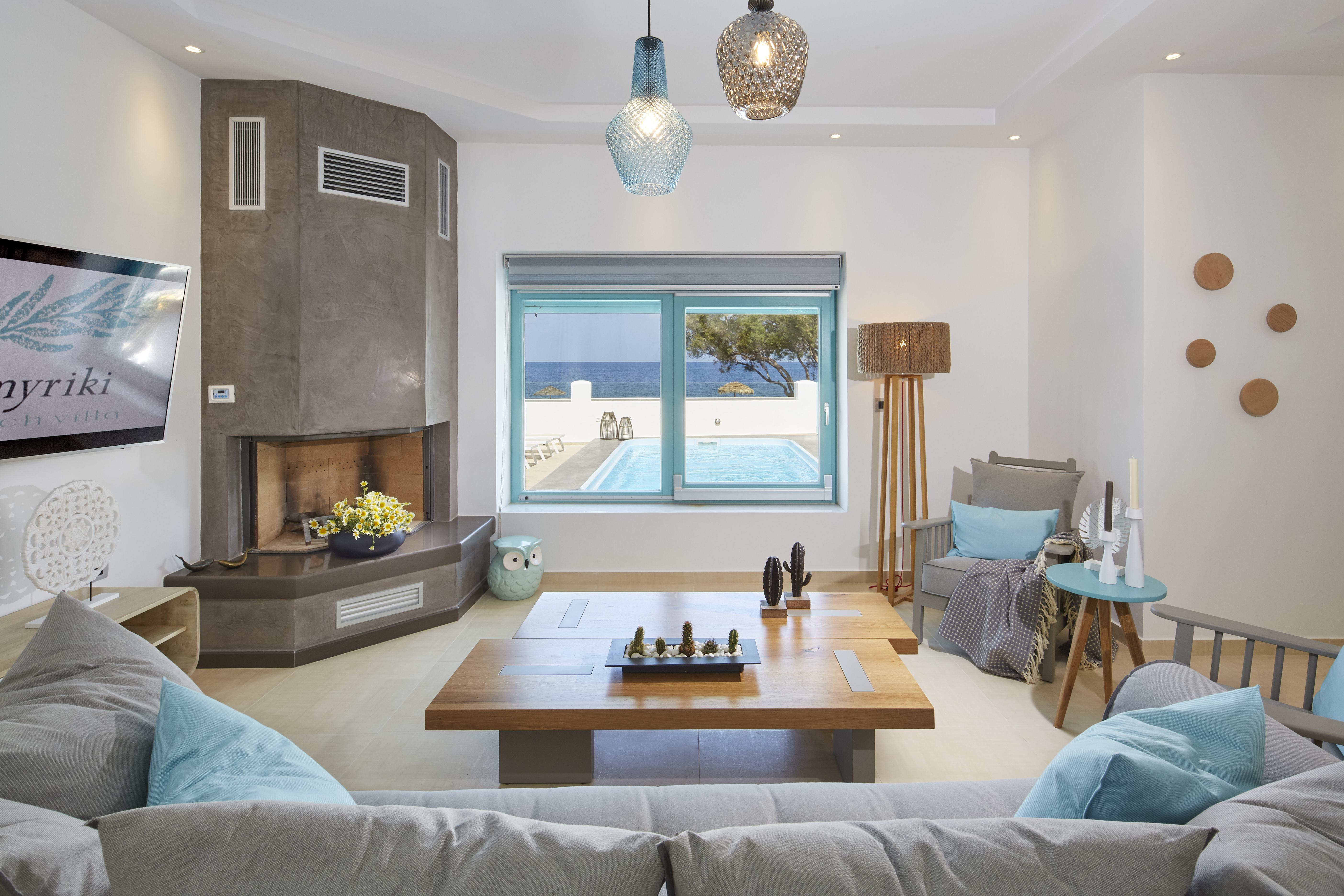 Almyriki Beach Villa Monolithos Eksteriør bilde