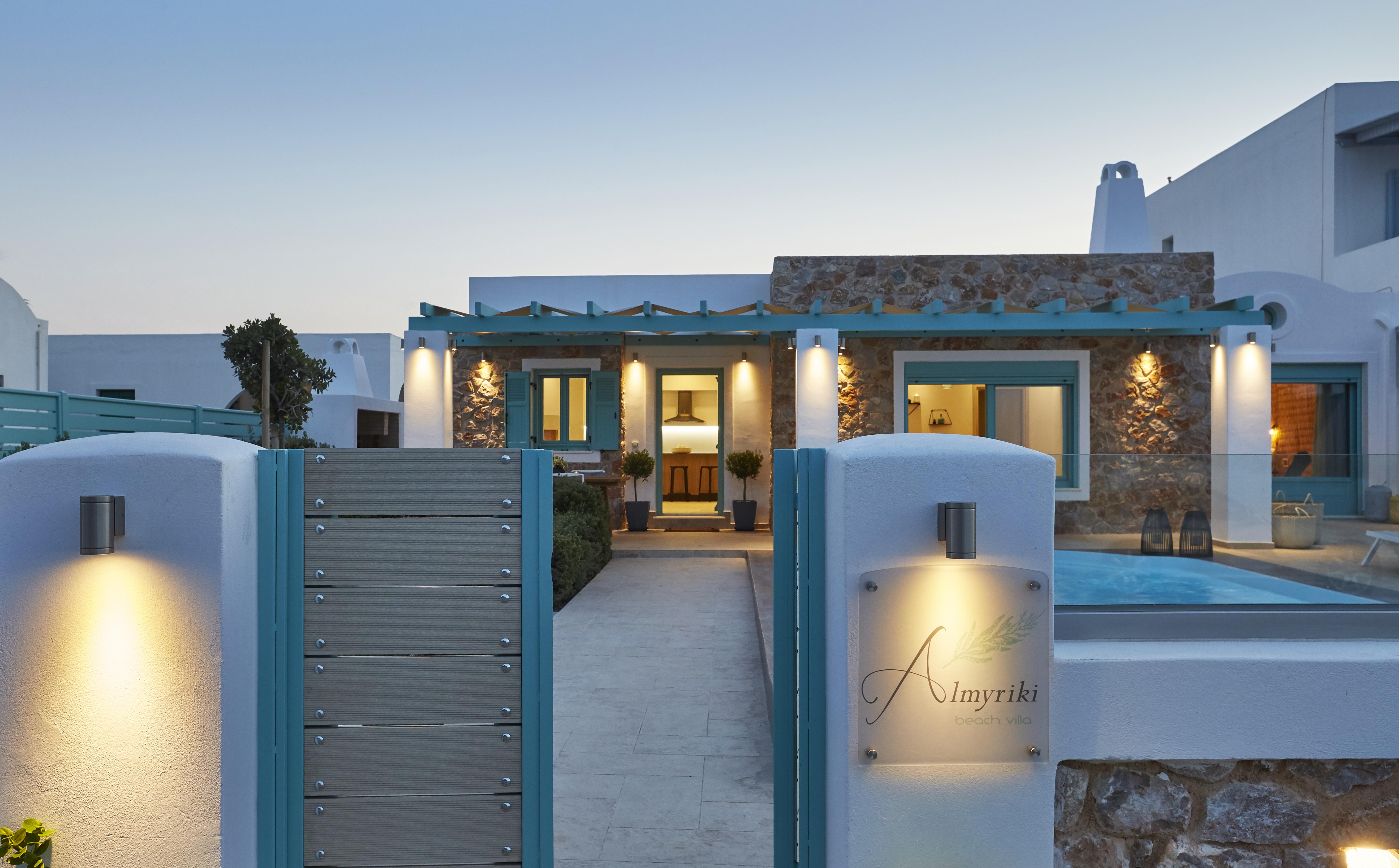 Almyriki Beach Villa Monolithos Eksteriør bilde