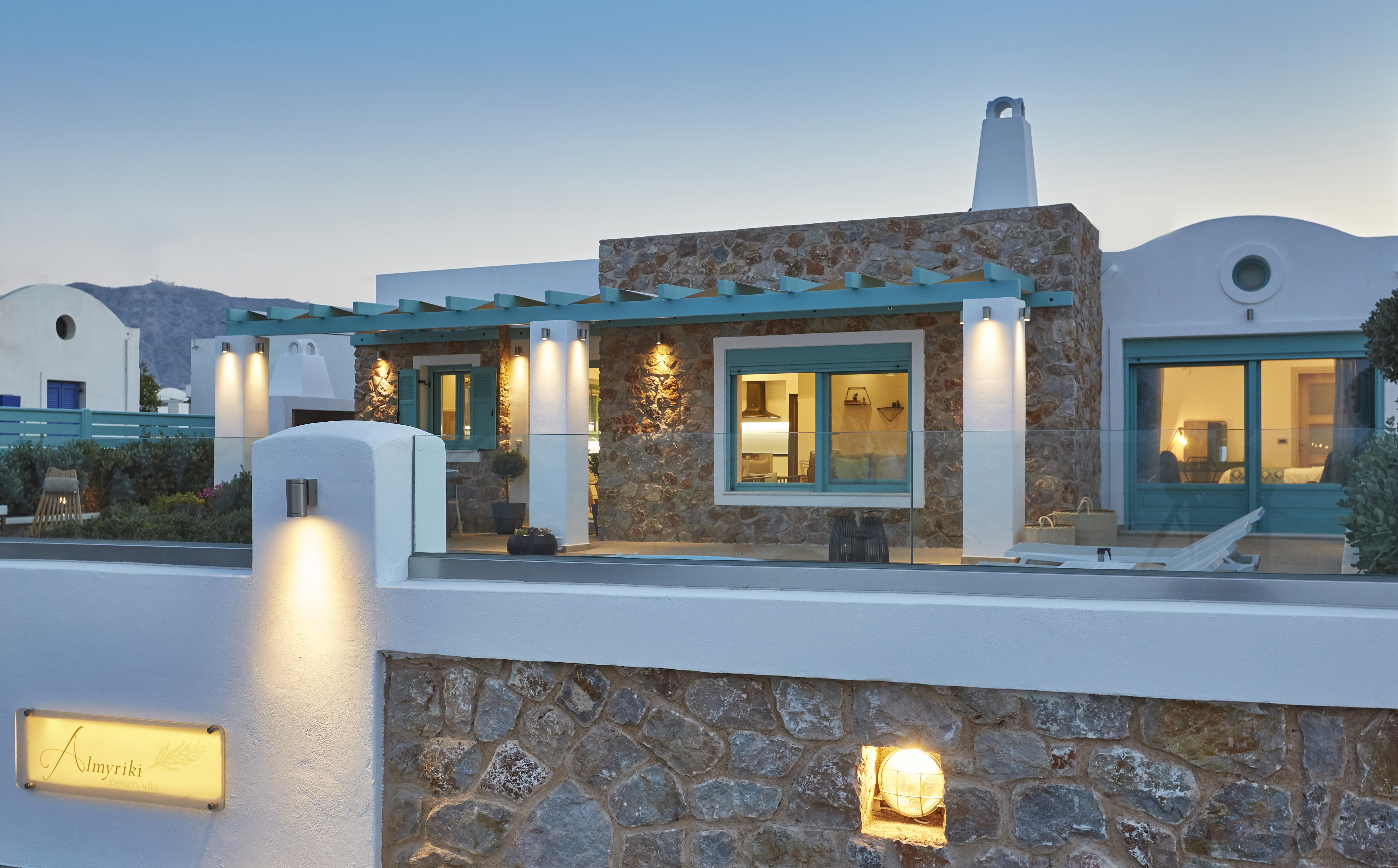 Almyriki Beach Villa Monolithos Eksteriør bilde
