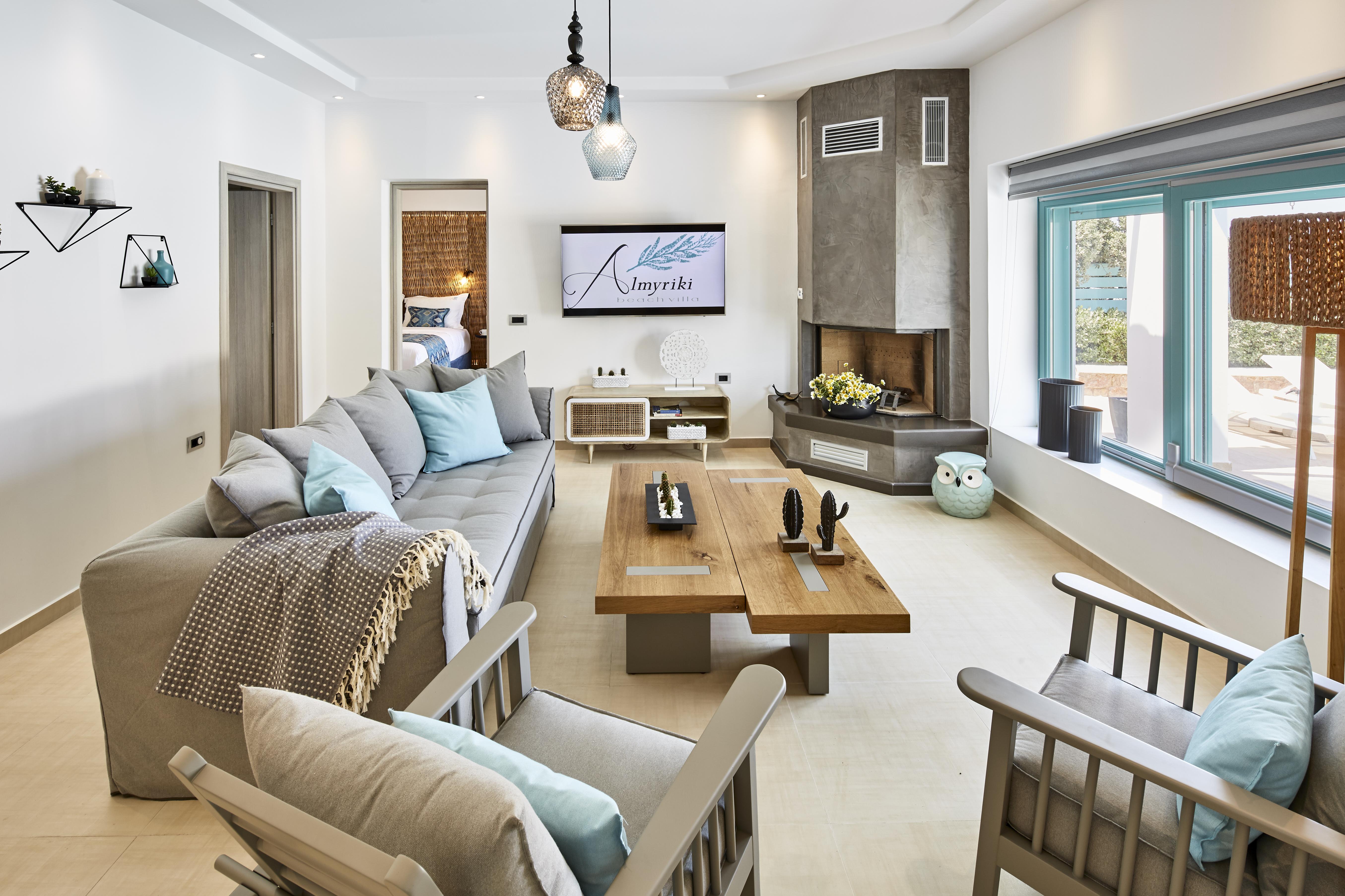 Almyriki Beach Villa Monolithos Eksteriør bilde