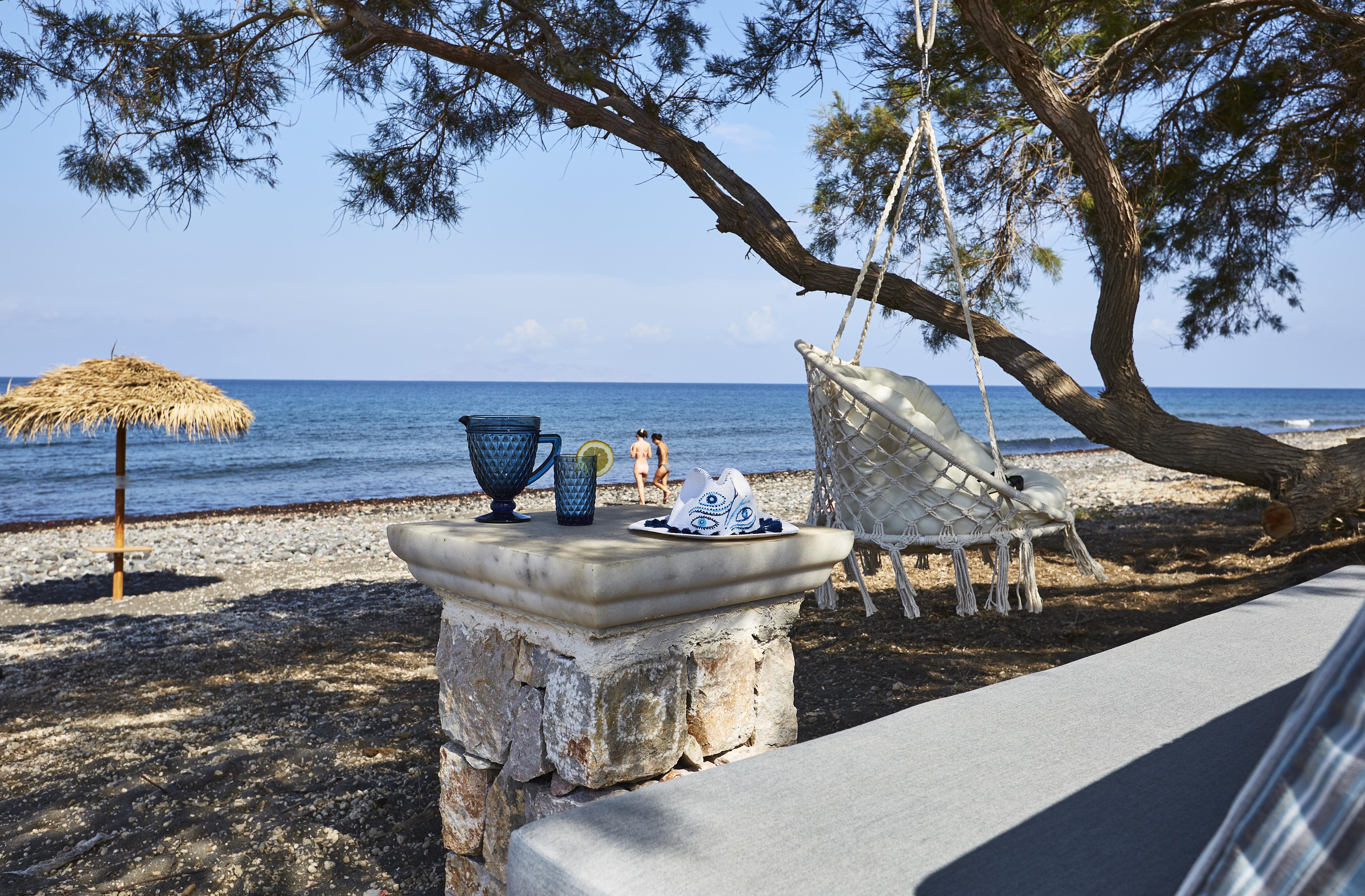 Almyriki Beach Villa Monolithos Eksteriør bilde